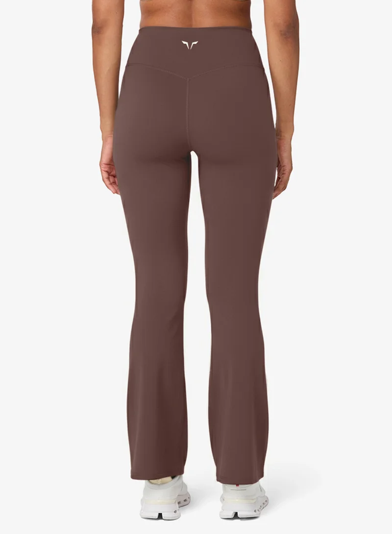 سكوات وولف بنطلون واسع بخصر مرتفع