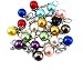 yueton 20pcs Colorful Pearl Dangle Charms Pendant with Lobster Clasp Jewelry Making Accessory Fit Floating Locket Charms Necklaces Silver - Image 2