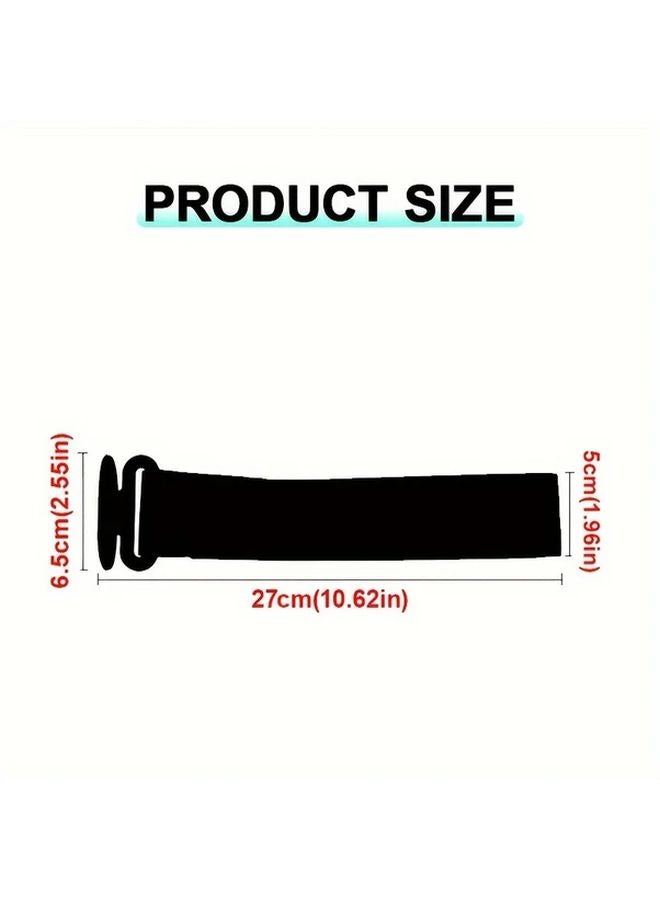 Orange Nylon Car Towing Rope Strap Universal Trailer Racing Bumper Decoration Sticker - Image 3