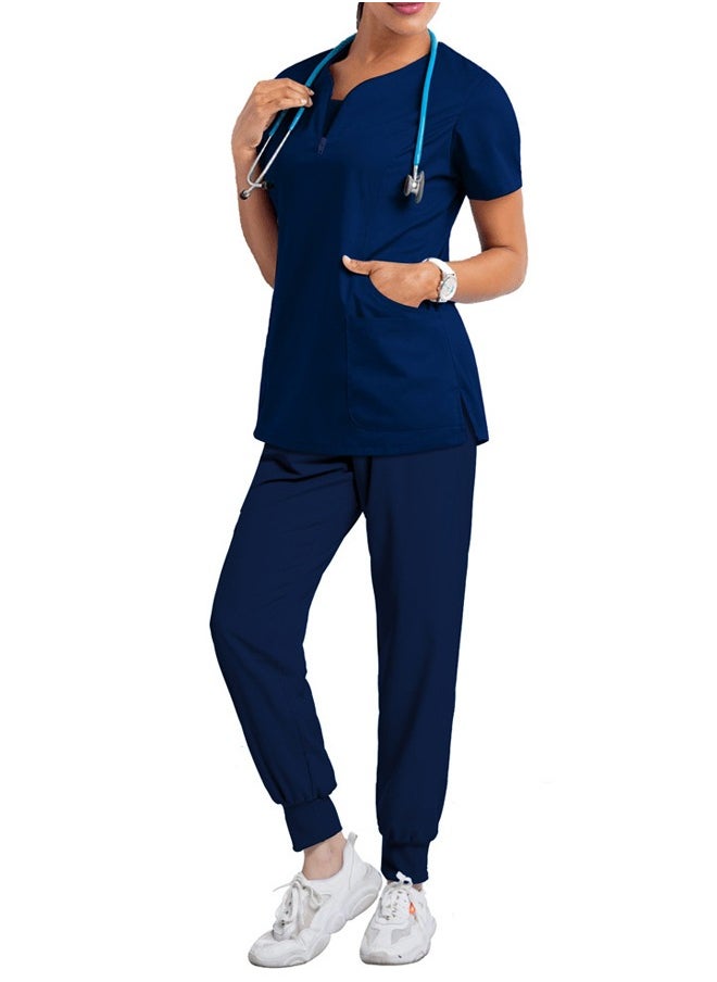 بيوينتي - Scrub Comfortable Lycra fabric with many pockets is meticulously crafted to retain its color without fading with repeated washing - Image 1