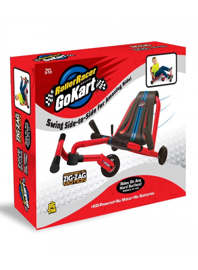 Roller Racer Go Kart, Swing Side-to-Side for Amazing Ride, Powered by Zig-Zag Motion, Rides on Any Hard Surface (Indoors and Outdoors) - Image 2