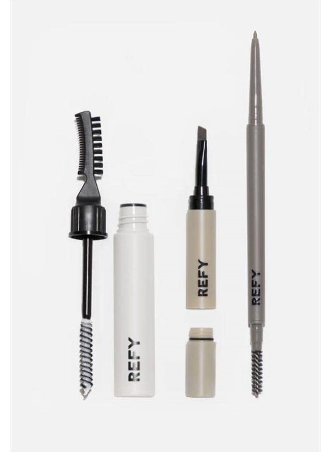 Refy 3.0 Stage Brow Collection- Sculpt, Pomade & Pencil (Medium) (RTBFN563)  - Image 2
