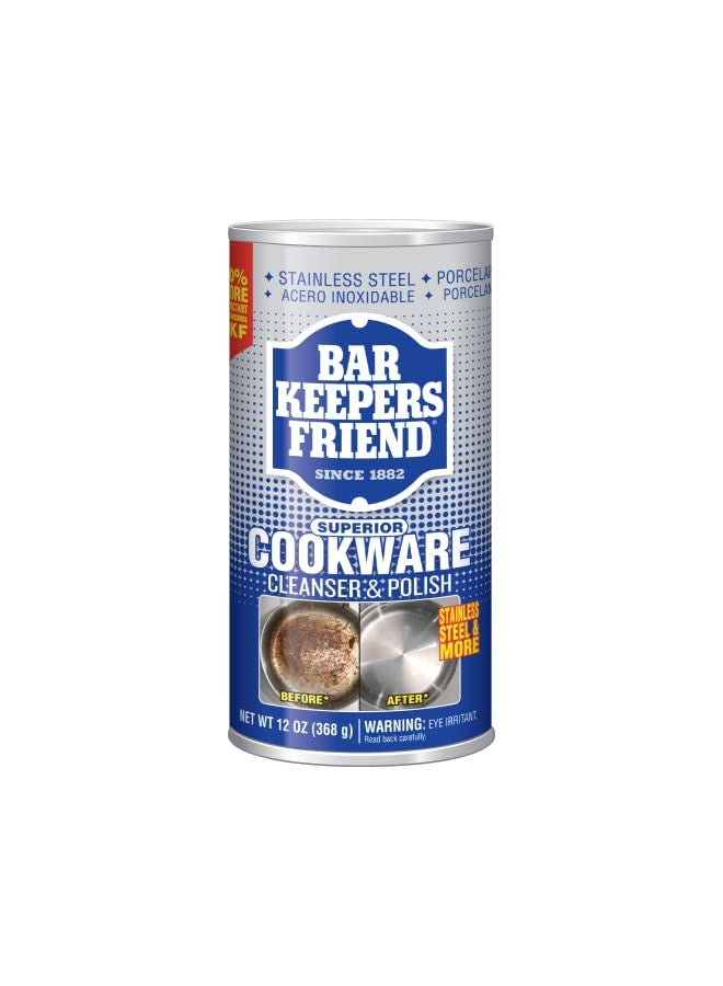 Bar Keepers Friend Bar Keepers Friend Superior Cookware Cleanser & Polish | 12-Ounces | 1-Unit  - Image 1
