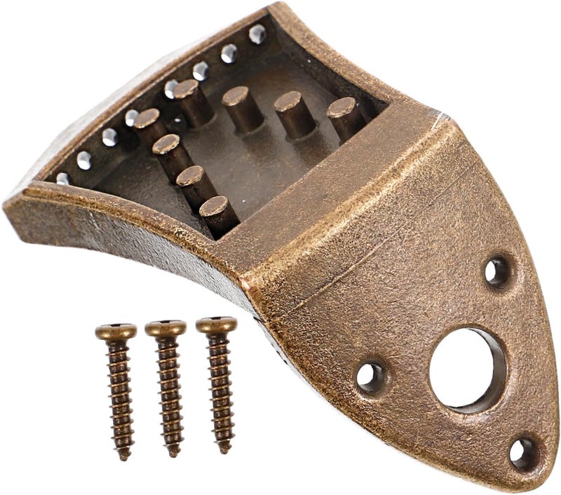 Toyvian 1set Mandolin Tailpiece Accessory for String Instruments Design for Precision Tuning Upgrades Your Mandolin Unique Style and Performance Compatible - Image 1