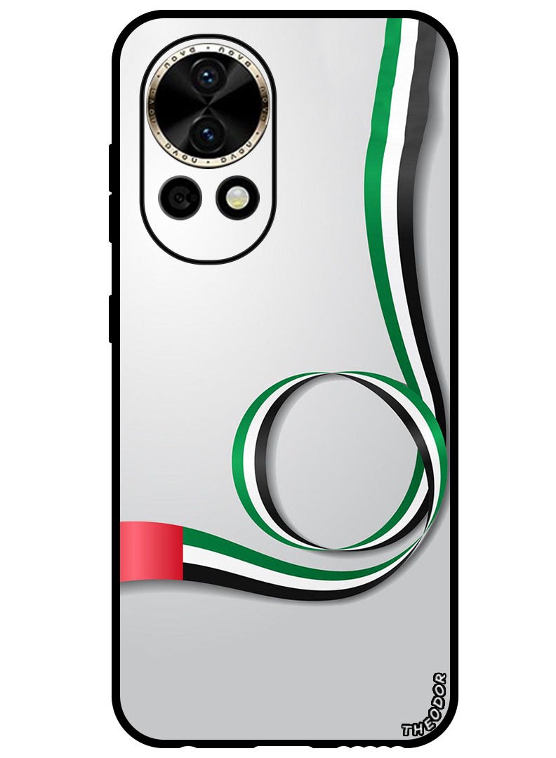 Theodor Protective Case Anti Scratch Shock Proof Bumper Cover For Huawei Nova 12 Pro Uae Flag - Image 1