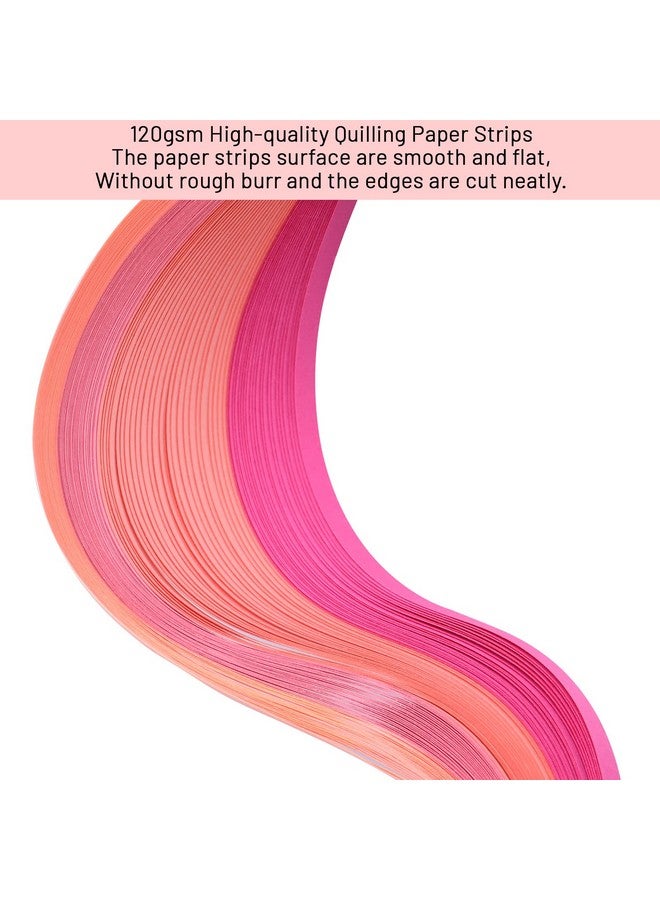 YURROAD YURROAD Quilling Paper Strips Quilling Art Strips 900 Strips Quilling Paper Set 7mm Width 39cm Length  - Image 5