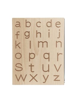 Generic Dgcrayons Wooden Combo 2 In 1 Both Side Capital & Small Alphabets And Hindi Consonant & Vowels With Matra Set Of 2 Board Handwriting Practice Tracing Slate Board With Dummy Pencil For Boys, Girls  - Image 2
