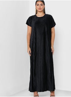 Khizana Textured Abaya With Inner & Sheila  - Image 4