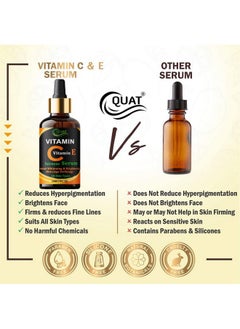 Quat Vitamin C With Vitamin E Face Serum For Face Whitening & Brightening 30Ml  - Image 5