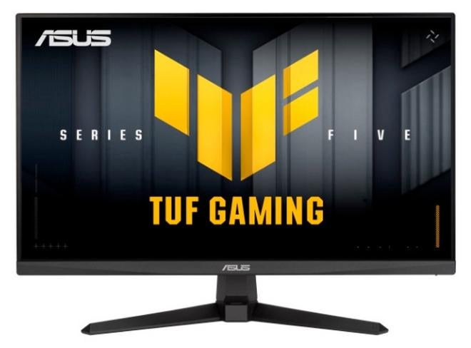 MONITOR شاشة الألعاب ASUS TUF Gaming Series 5 - VG259QM5A – 24.5 بوصة Full HD لوحة Fast-IPS، 240Hz، 0.3ms، متوافقة مع G-SYNC®، AMD FreeSync™ Premium، ELMB SYNC، 99% sRGB، مركز DisplayWidget، الذكاء الاصطناعي للألعاب - Image 1
