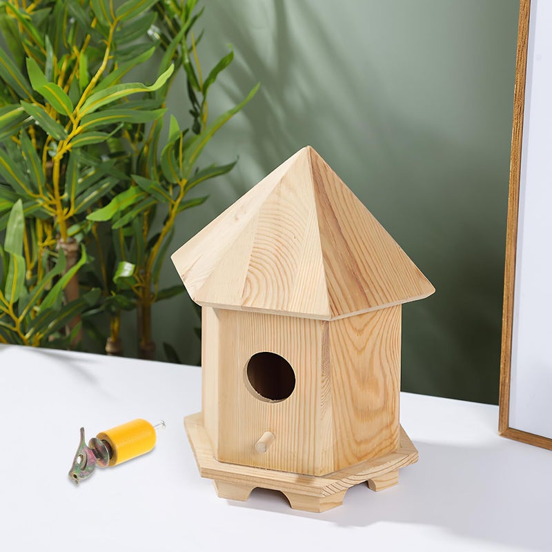 Bird Sound Practice Whistle Hand Twist Musical Instrument for Parties Yellow - Image 5