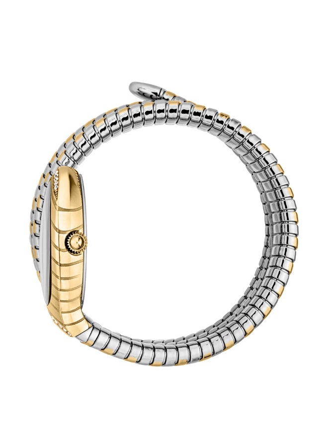 Just Cavalli ساعة جاست كافالي ثنائية اللون من الفولاذ المقاوم للصدأ للنساء - JC1L248M0055 - Image 2