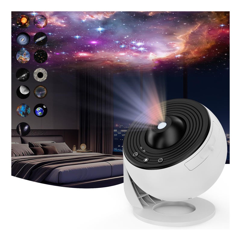 Galaxy Projector 13 in 1 Planetarium Star Projector for Bedroom Decor 360 Rotating Nebula Projector Lamp Timmer Starry Night Light Sleep Projector for KidsCeilingRoom DecorationGifts