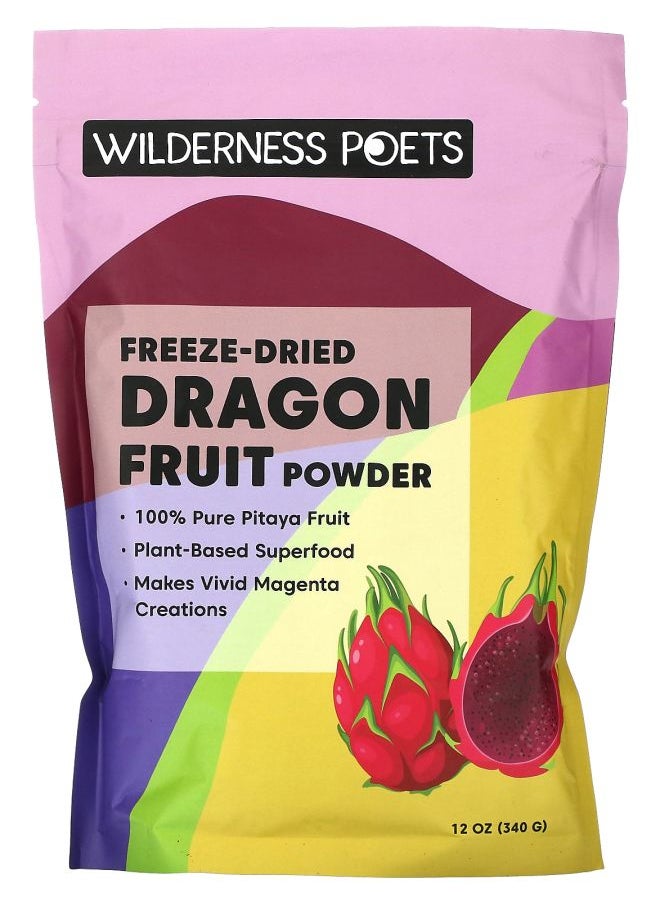 Wilderness Poets - Freeze Dried Dragon Fruit Powder 12 oz (340 g) - Image 1