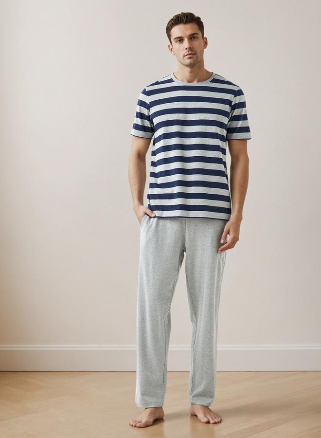 سبلاش فيڤ طقم بيجامة برباط - Image 1