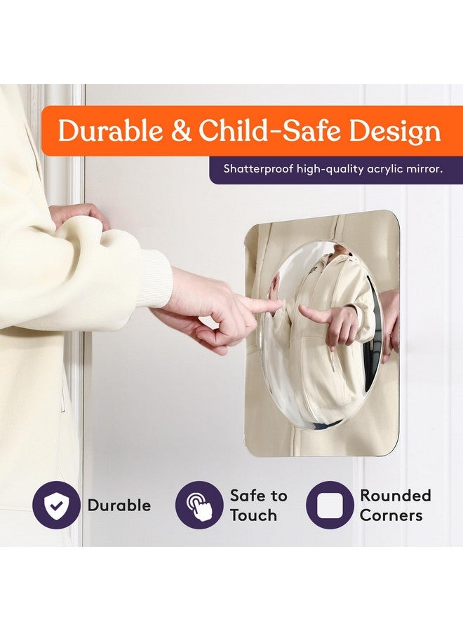 Special Supplies Sensory Bubble Wall Mirror - Interactive Acrylic Mirrors for Wall Decoration and Sensory Toys for Kids Classroom or Home - Sensory Room Decor - Engaging Visual, Tactile Stimulation - Image 4