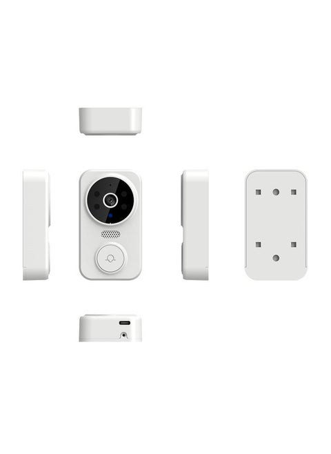 Smart Video Doorbell Wireless HD Camera PIR Motion Detection IR Alarm Security Door Bell Wi-Fi Intercom for Home Apartment