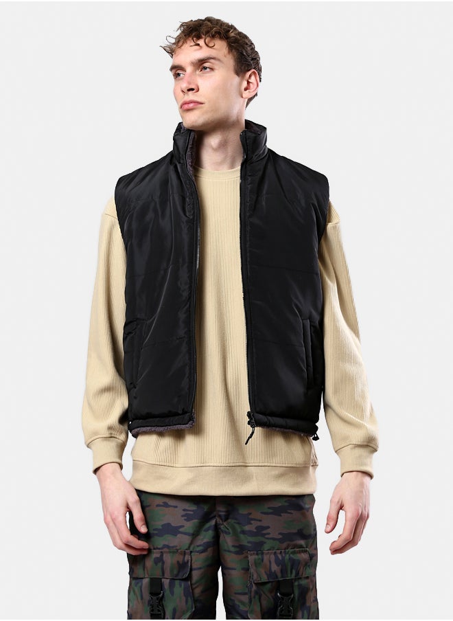 RAVIN - Double Face Wool & Waterproof Vest - Image 1
