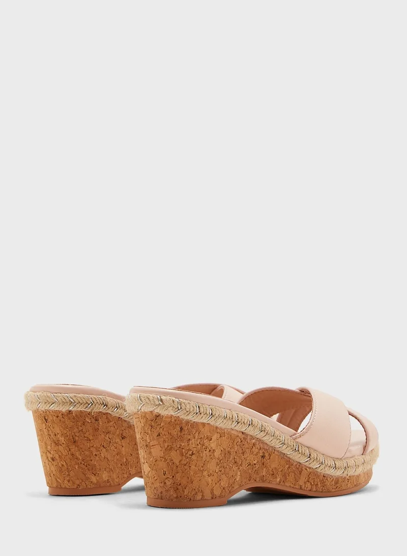 Deezee @ CCC Cross Strap Wedge Sandals