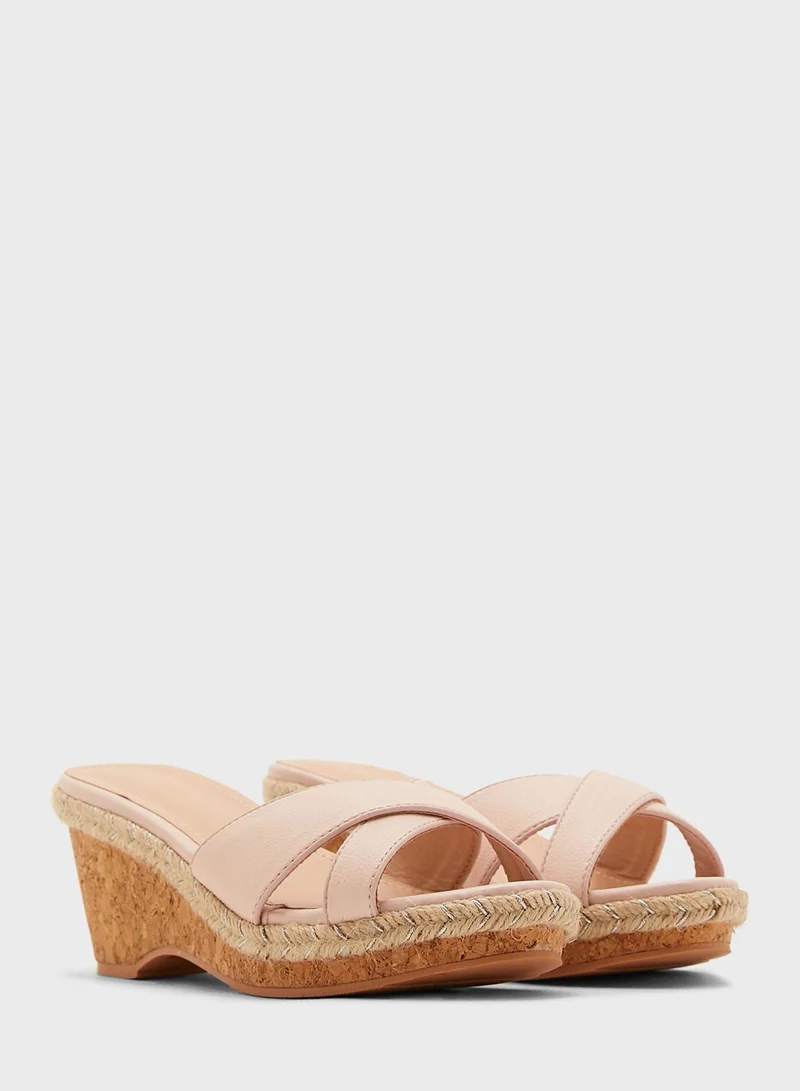 Deezee @ CCC Cross Strap Wedge Sandals