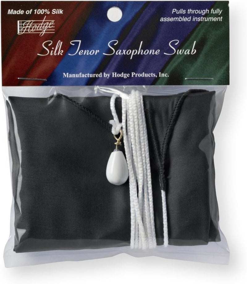 Hodge Silk Tenor Saxophone Swab - Black - Image 2