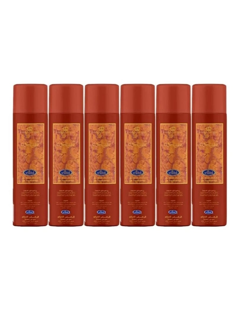 Al Rehab Shaikhah Air Freshener 300 ml 6 pieces 