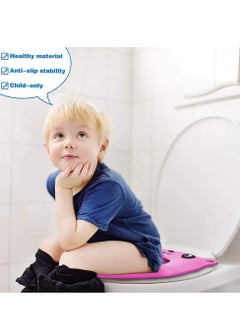 Gonice Upgrade Portable Potty Seat with Splash Guard for Toddler, Foldable Travel Potty Seat with Carry Bag  - Image 3