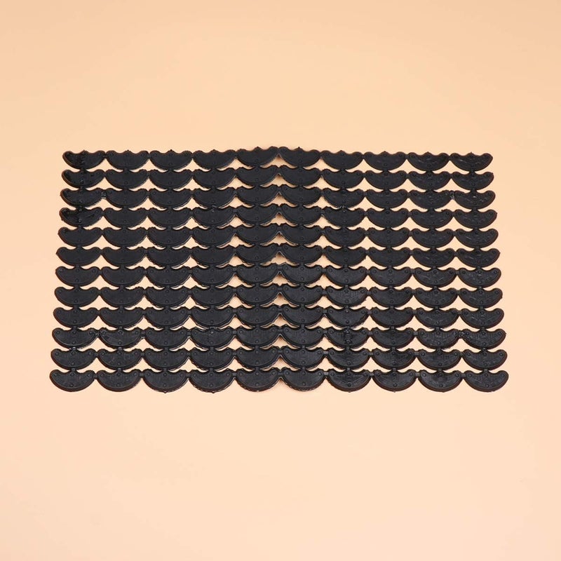 comfrt Heel Plates 60 Pairs Anti-Skid Shoe Heel Taps Shoe Repair Pad Replacement Toe Plates for Shoes (Small) - Image 2