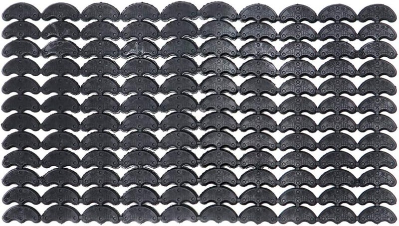 comfrt Heel Plates 60 Pairs Anti-Skid Shoe Heel Taps Shoe Repair Pad Replacement Toe Plates for Shoes (Small) - Image 1