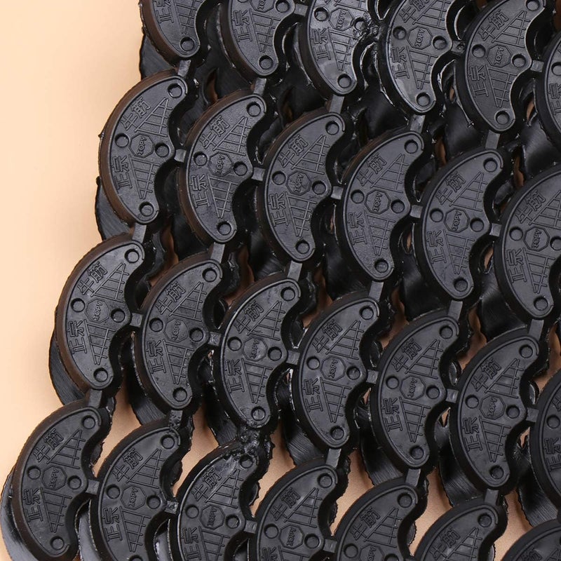 comfrt Heel Plates 60 Pairs Anti-Skid Shoe Heel Taps Shoe Repair Pad Replacement Toe Plates for Shoes (Small) - Image 5