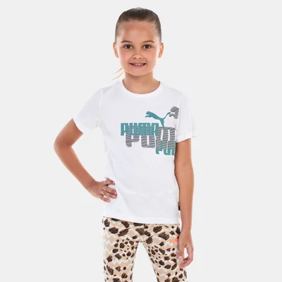 PUMA Kids' ESS+ LOGO POWER T-Shirt (Older Kids)