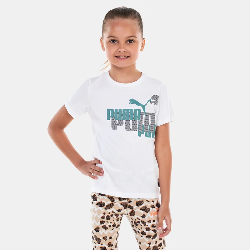 PUMA Kids' ESS+ LOGO POWER T-Shirt (Older Kids)
