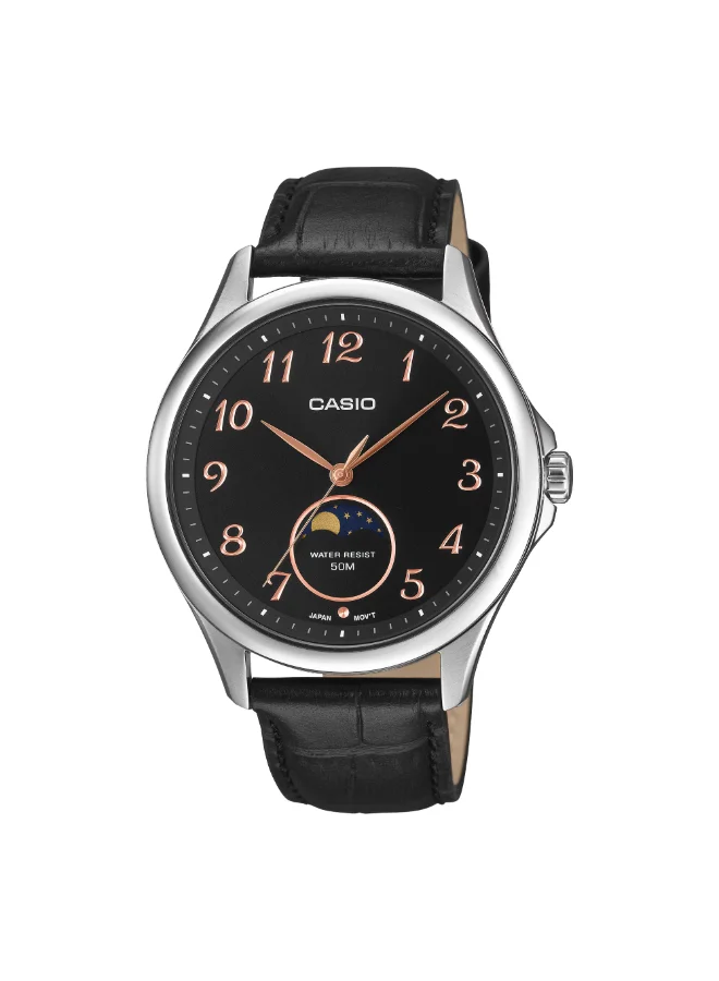 CASIO Men's Stainless Steel Analog Watch MTP-M110L-1AVDF - 42.5 mm