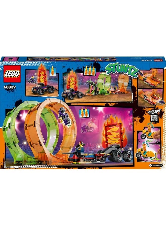 LEGO مجموعة بناء ليجو سيتي دبل لوب ستنت أرينا 60339 (598 قطعة) - Image 4