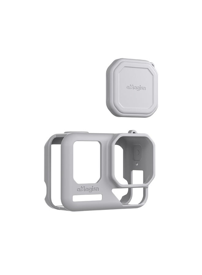 aMagisn Silicone Protective Case for Insta360 AcePro2 – Full Lens & Body Coverage, Quick-Mount Compatible, Precise Cutouts, Soft & Flexible Action Camera Frame - Image 1