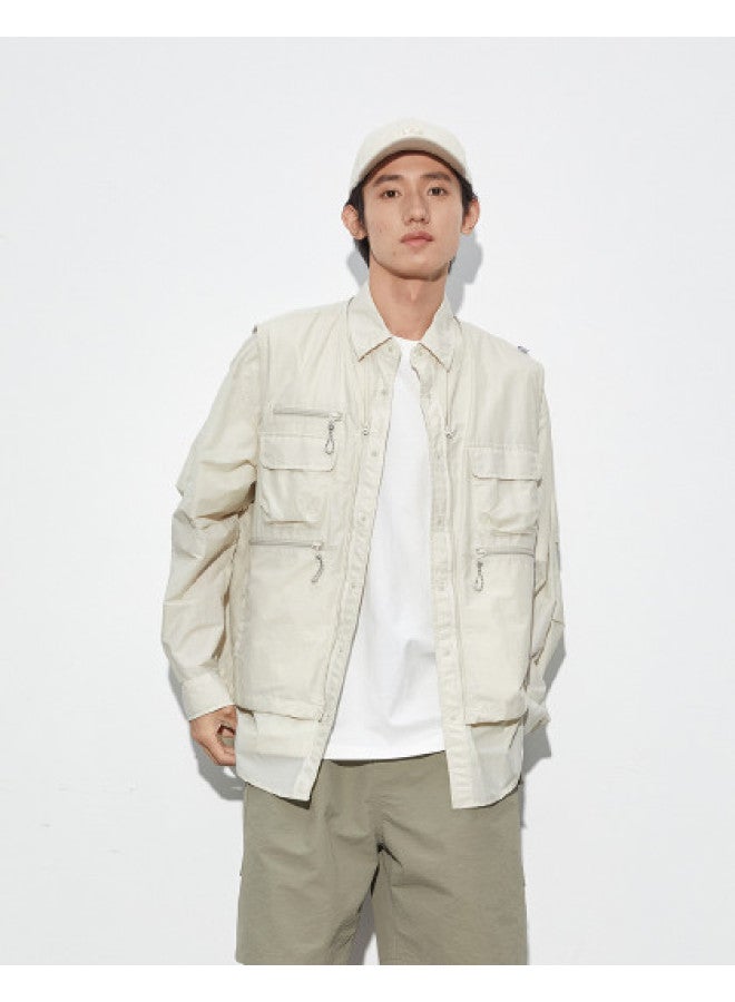 Waxbird Men's Summer Multi-wear Long Sleeve Shirt - Image 1