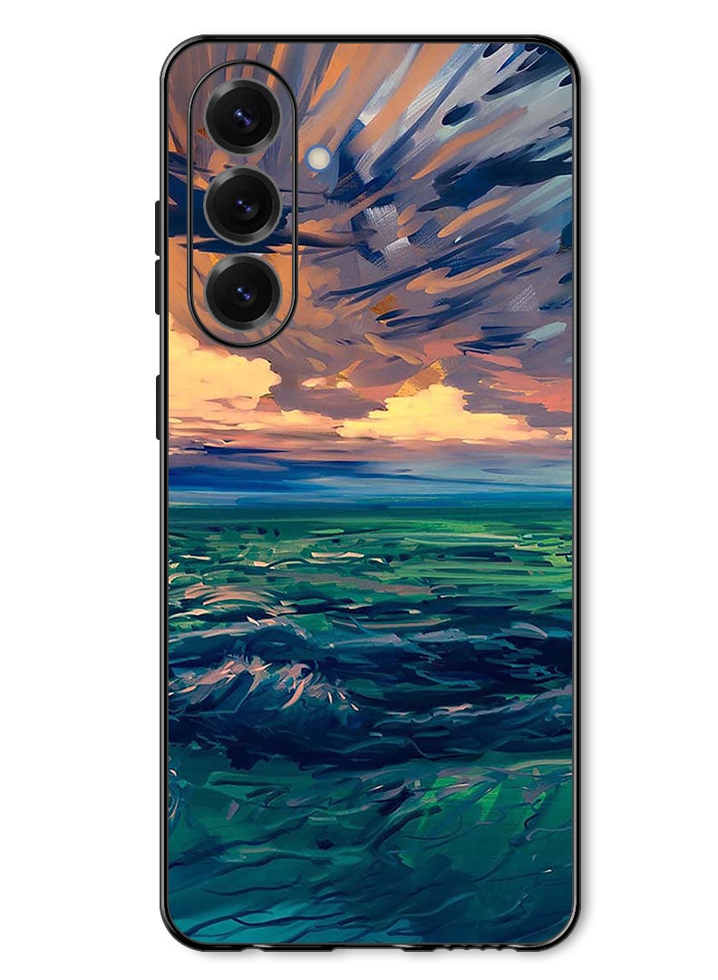 Theodor Case Compatible with Samsung Galaxy A57 Protection Shockproof Bumper Cover Landscape - Image 1