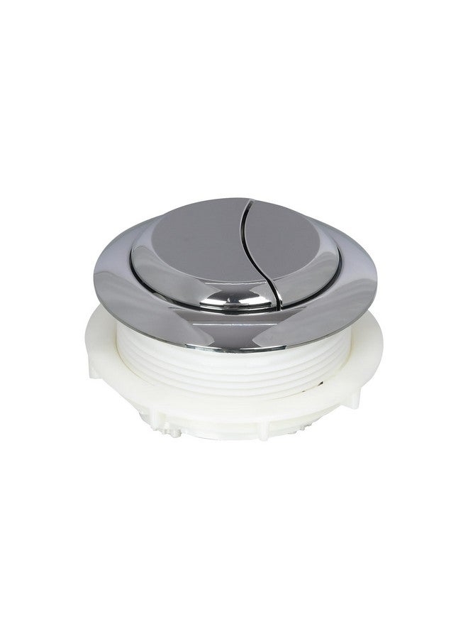 Prem's Push Valve Flush, Dual Push Flush Button for Toilet Water Tank, Replaceable Round Push Flush Cock, Commode Flush Cock (1.45 inch (36.7 mm)) - Image 2