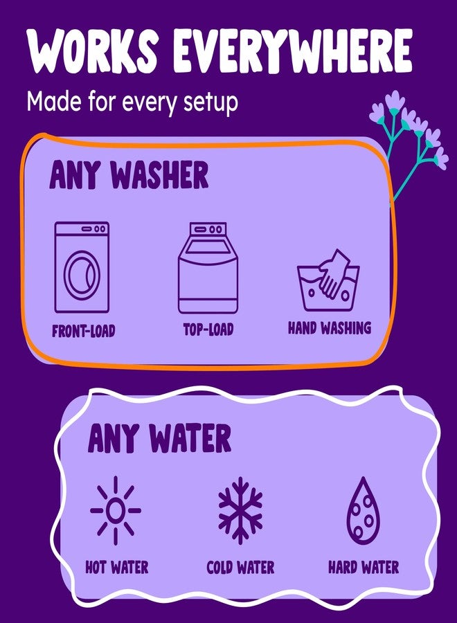 Originally Yellow Plant Based Laundry Detergent | Ultra-Concentrated Natural Laundry Detergent with Organic Lavender | High-Efficiency Clean, Tough on Stains, Gentle on Fabric | 50 Oz - Image 5