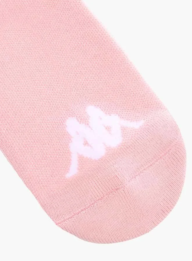 Kappa Set of 2 - Kappa Logo Detail Ankle Length Socks