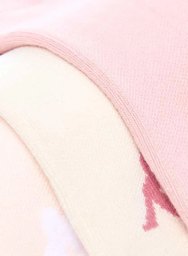 Kappa Set of 2 - Kappa Logo Detail Ankle Length Socks