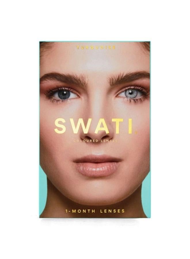 swati Cosmetics Coloured Contact Lenses  Honey 1 Months  - Image 2