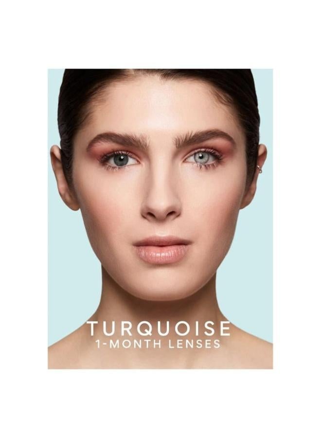 swati Cosmetics Coloured Contact Lenses  Honey 1 Months  - Image 3