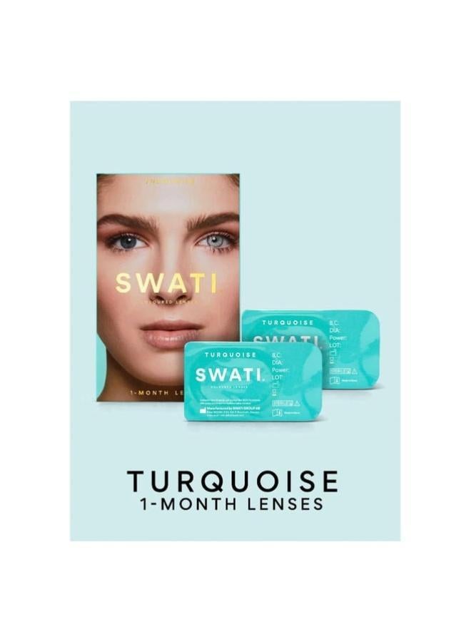swati Cosmetics Coloured Contact Lenses  Honey 1 Months  - Image 5