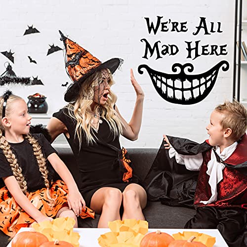 Rotumaty Halloween ‘Smiling Face’ Thriller Wall Decals Cool Wall Sticker for Bedroom Living Room Home Decoration Party Wall Art Decor - Image 2