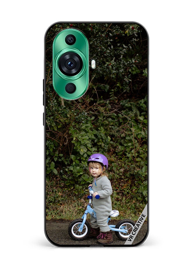 VR CREATIVE Protective Case Cover For Huawei nova 11 Bicycle Baby Design Multicolour - Image 1