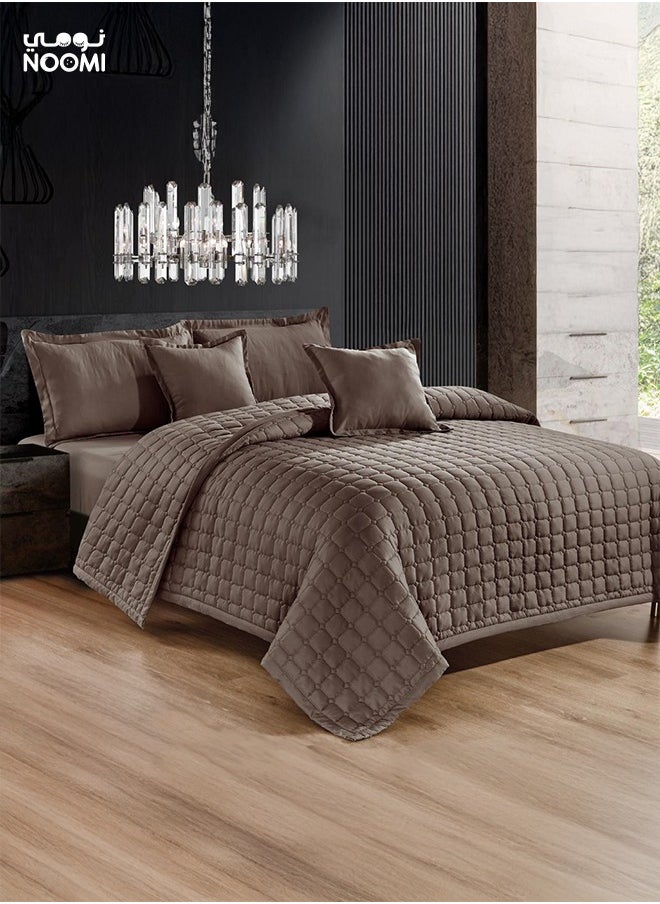 نومي مفرش نفرين 6 قطع مضغوط وجهين 220 × 240  - Image 1