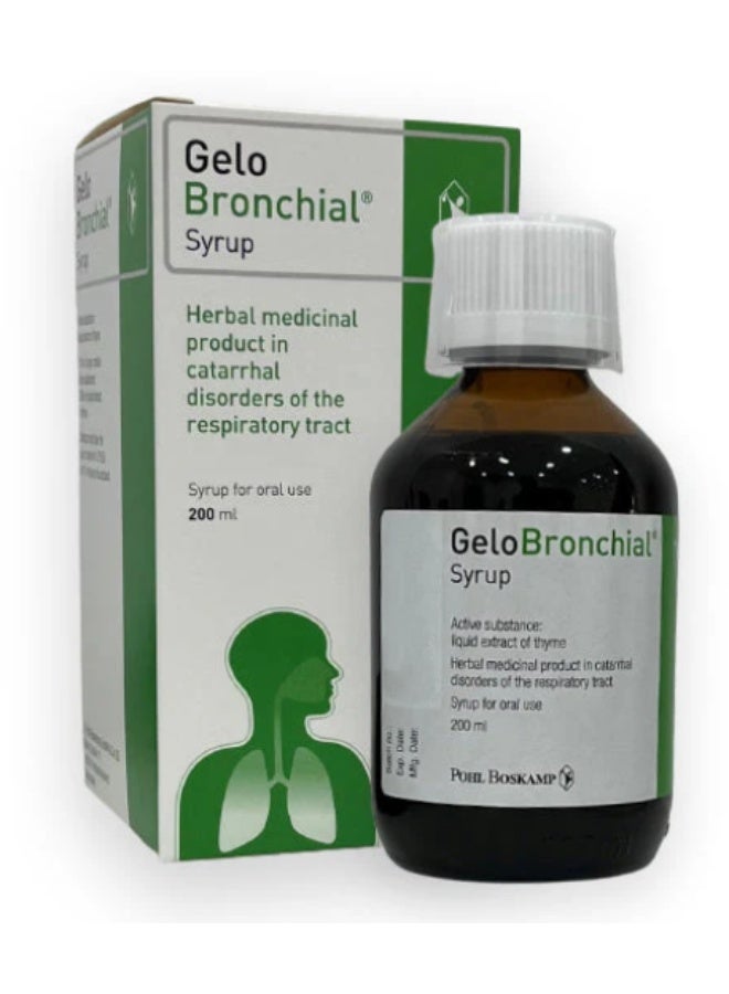 Gelo Bronchial Syrup 200ml – Effective Relief for Cough & Bronchial Irritation - Image 5