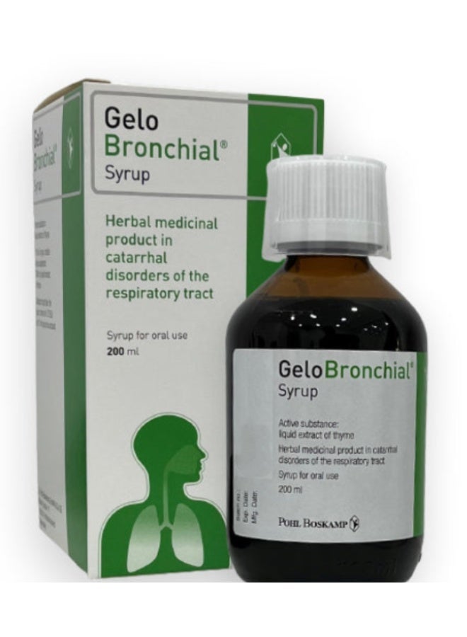 Gelo Bronchial Syrup 200ml – Effective Relief for Cough & Bronchial Irritation - Image 1
