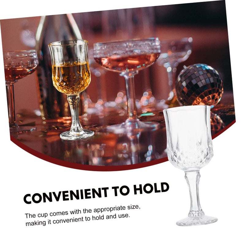 Thickened Red Wine Glasses Elegant Cocktail Cups For Wedding Party Celebrations - Image 3
